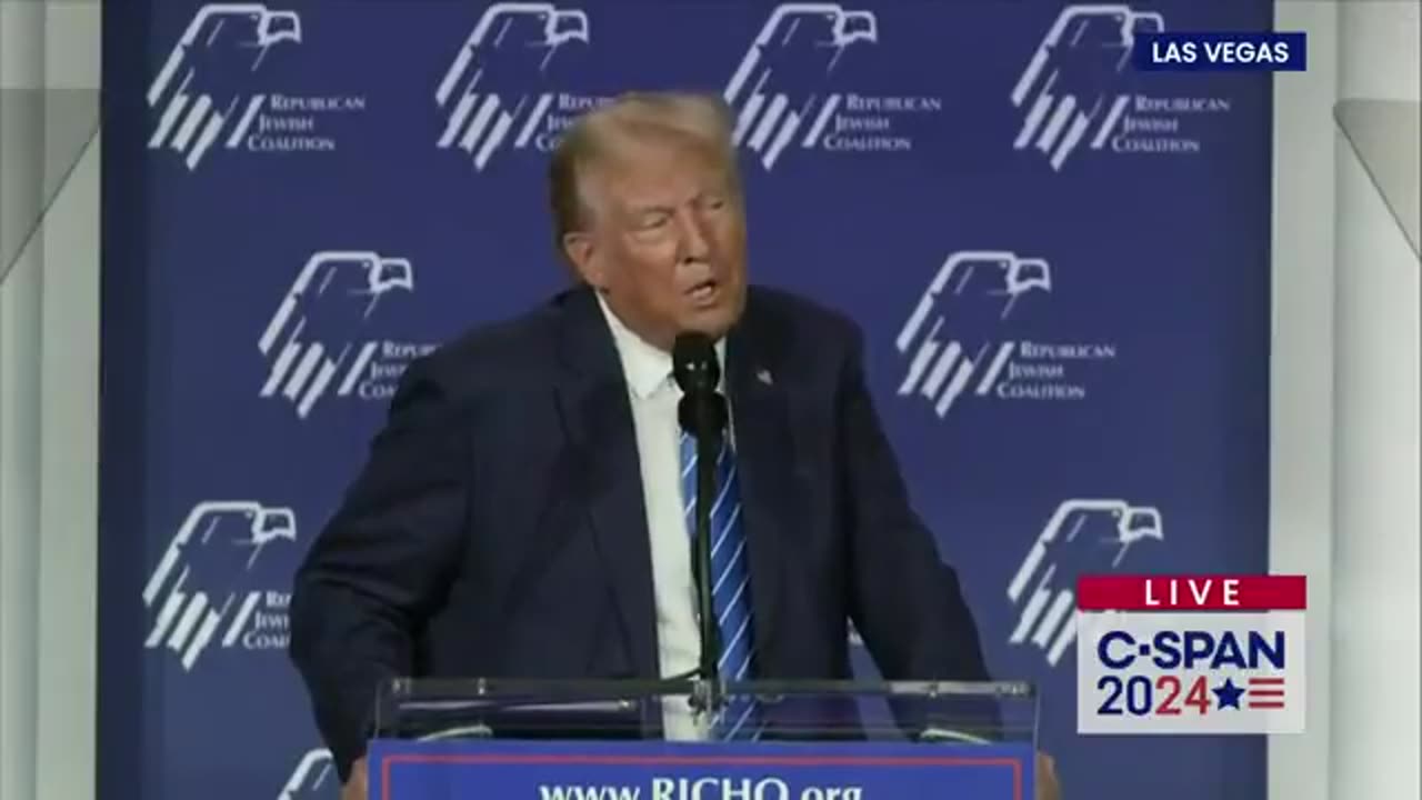 🚨TRUMP: “For four straight years I kept America safe, I kept Israel safe, and I kept the world safe.