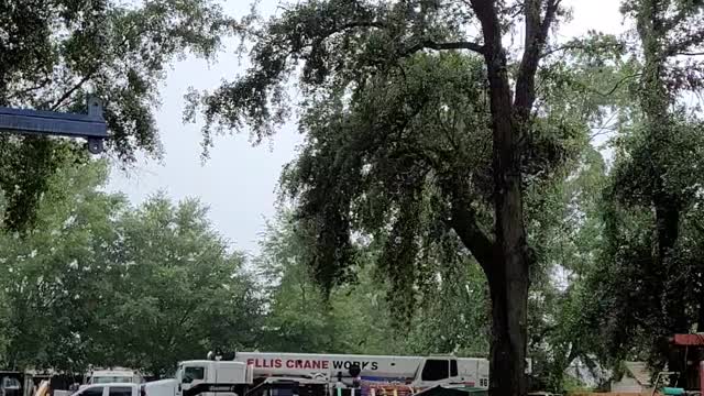 Quick Lightning and Thunder in Florida’s Panhandle