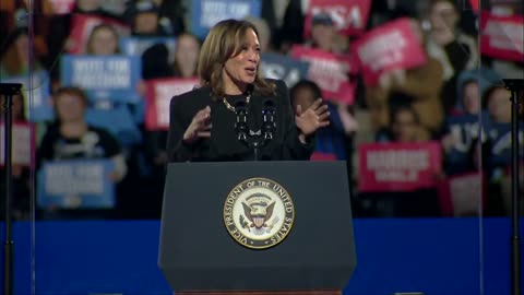 Kamala Harris Election Day eve in Philly: FULL SPEECH 17 minutes lol