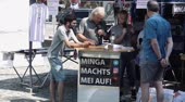 July 30, 2024🇩🇪🇦🇹🇨🇭🇪🇺 👉NuitDebout Munich👈☝️👁️Rolf Kron, Arzt – Diskussion mit Impf-Befürworter