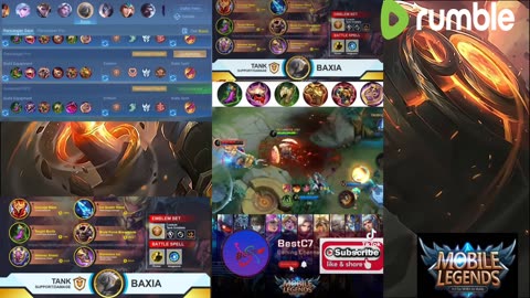 Build Hero Tank Baxia Mobile Legends Bang Bang