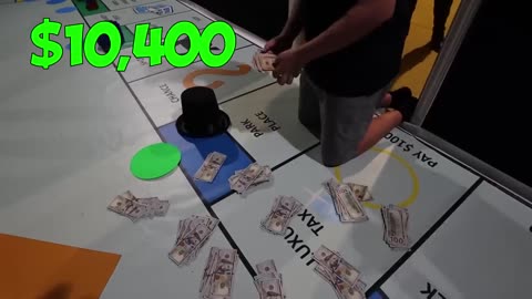 Giant Monopoly Game With Real Money