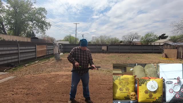 Trying Out My New Backyard Archery Range