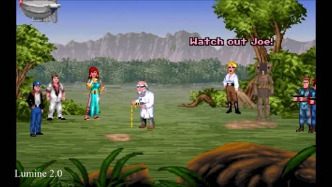 Flight of the Amazon Queen (DOS) (7) Valley of the Mists & Final Boss