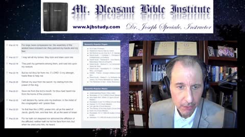 Mt. Pleasant Bible Institute (05/23/22)- Matthew 7:6