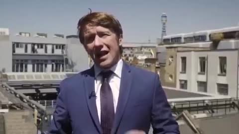 British News Reporter Totally Loses It