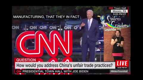 Joe Biden's Captioner