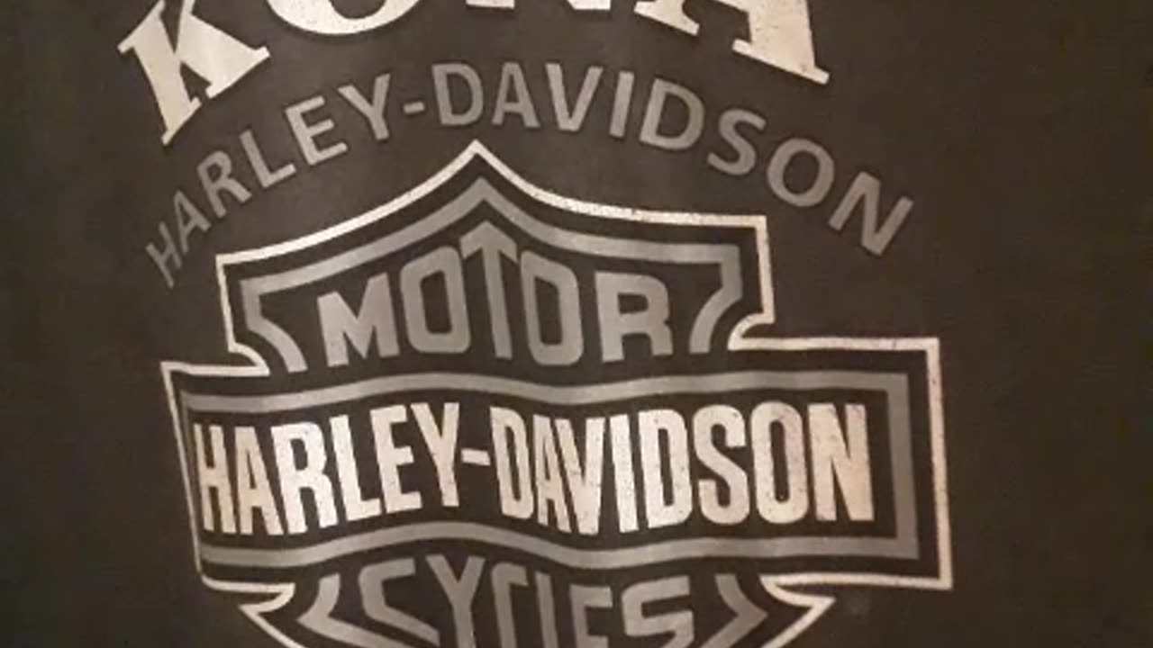 Throwing my Harley Davidson merch in the trash