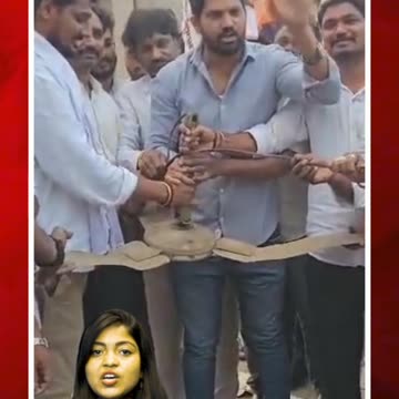 హైదరాబాద్లో FAN గుర్తుకు ఉరి #short #hyderabad #ysrcpsymbol #fan #dismantling | FBTV NEWS