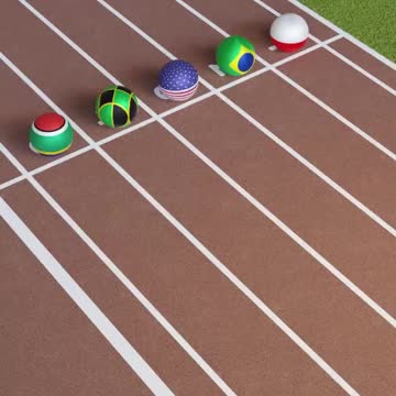 3d Animation video of football