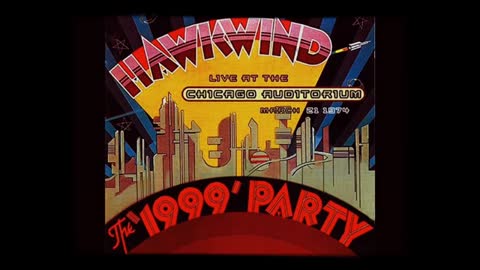 Hawkwind - the ''1999'' party 1974 live bootleg happy new year Michigan