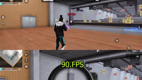 Free fire 60fps vs 90fps