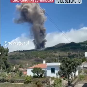 Volcano erupts in La Palma, Spanish Canary Islands