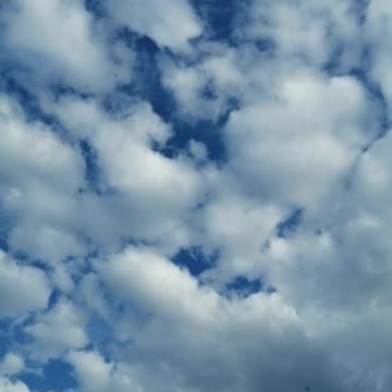 Beautiful sky with clouds.