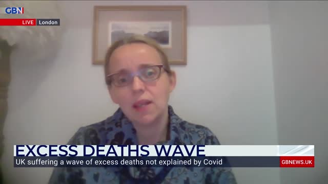 Excess deaths: Dr Clare Craig calls for investigation into the trend - 26 Nov 2021