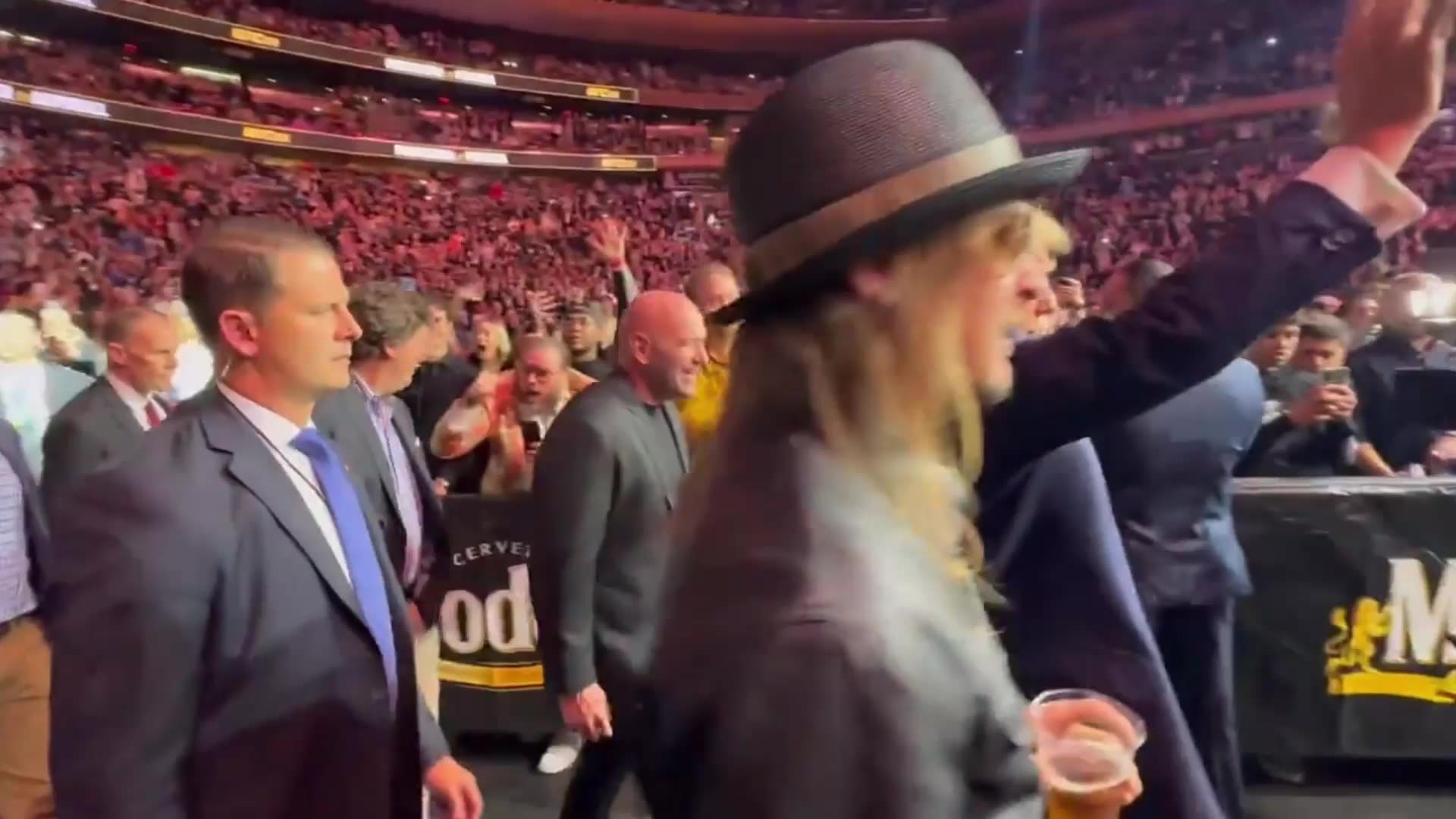 Tucker Carlson | UFC Fight 295 Trump in the House