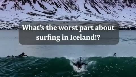 Dare to take a surfing trip to Iceland