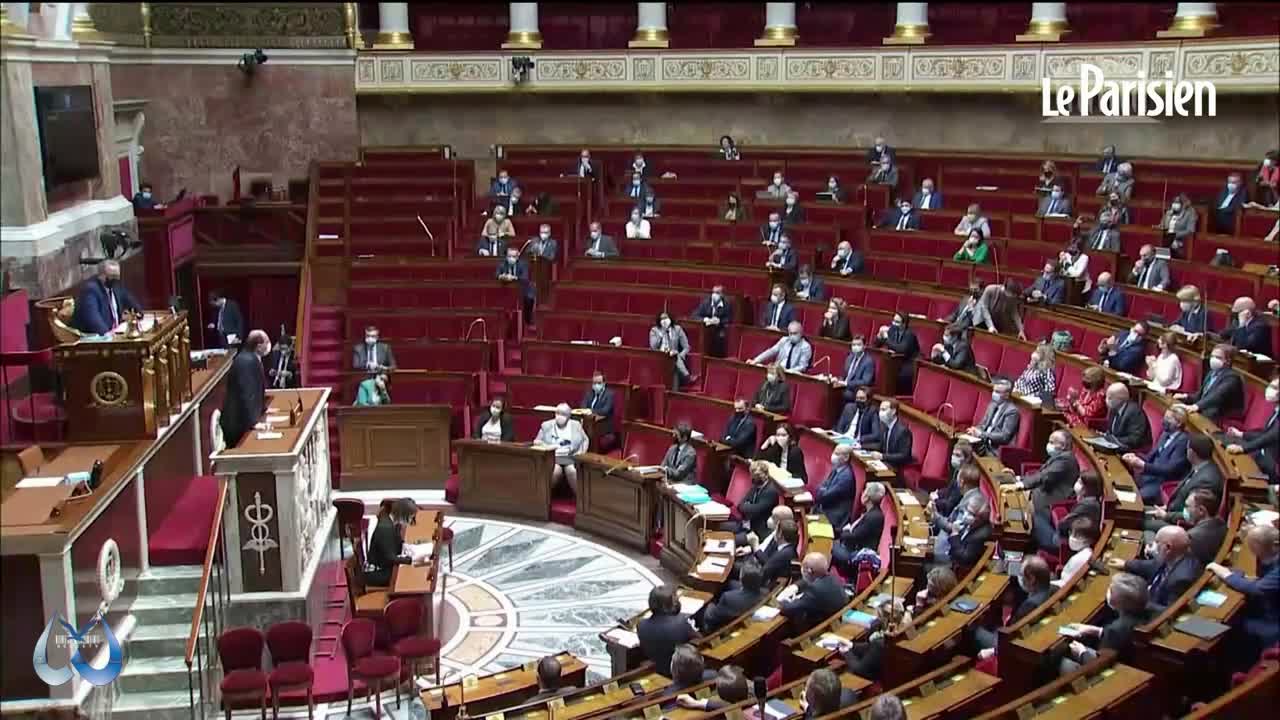 French Prime Minister Castex freaks out,