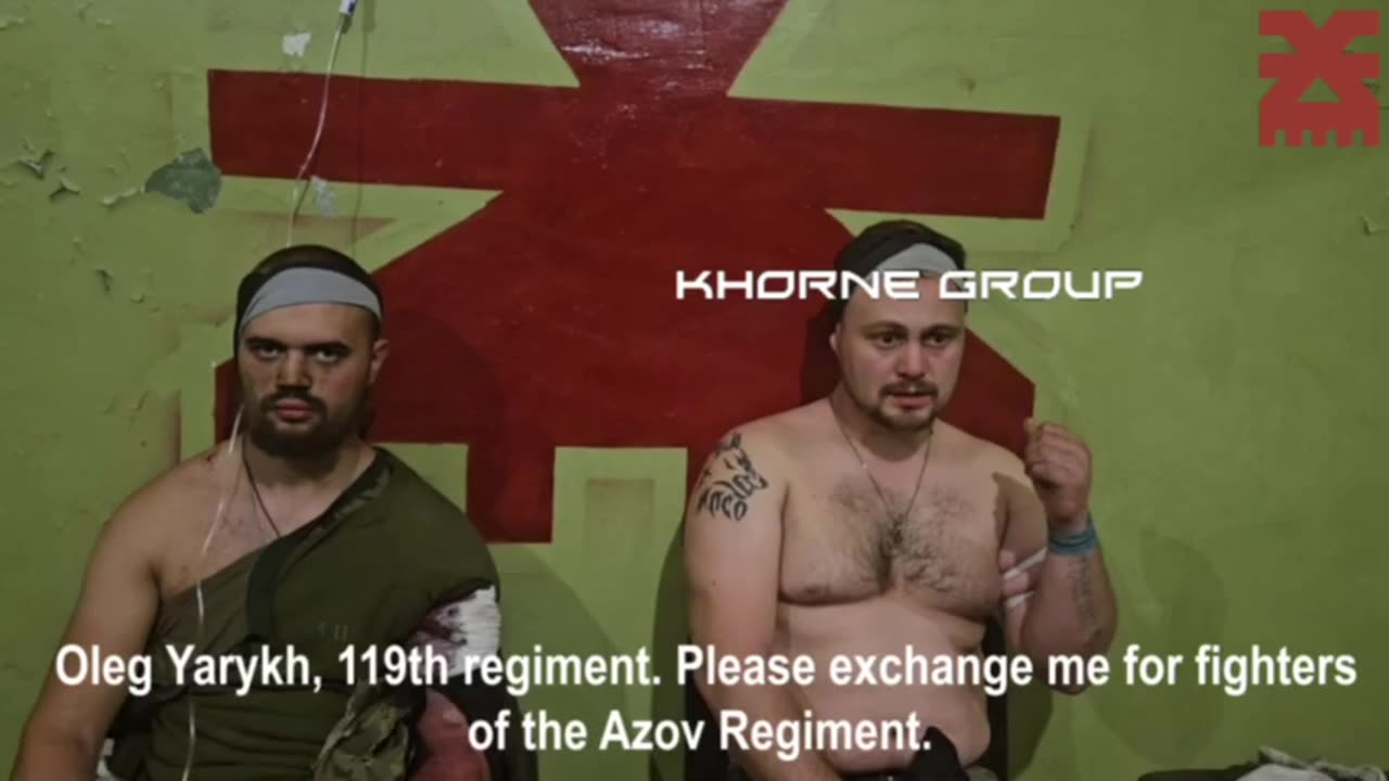 Ukrainian Medics Examine Latest Russian POWs