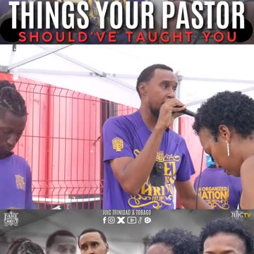 [THINGS YOUR PASTOR SHOULD'VE TAUGHT YOU]