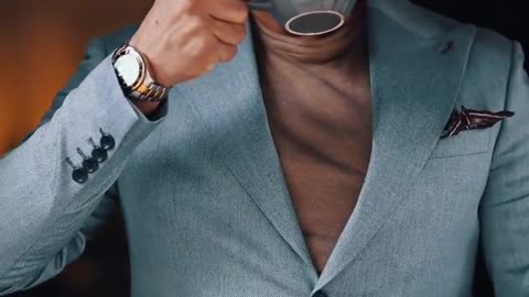 Wake up with a cup of coffee in the morning