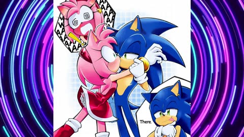 sonamy comic just one kiss