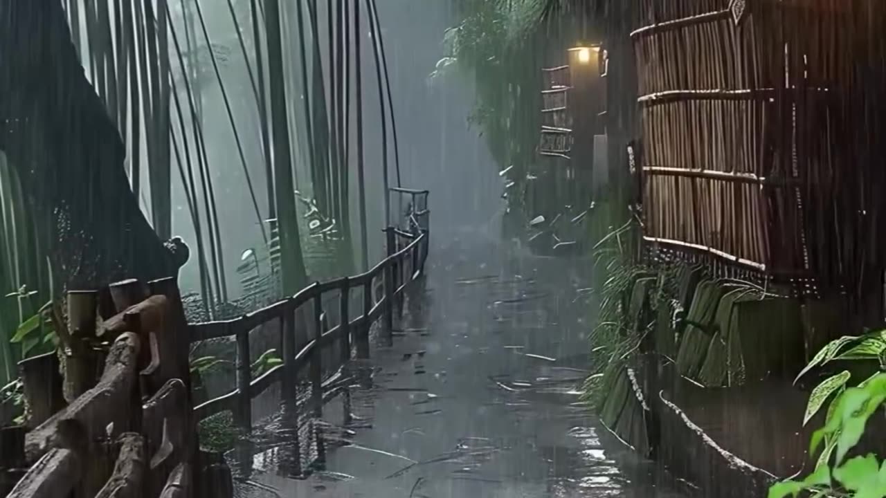 Rainy season and nice moment