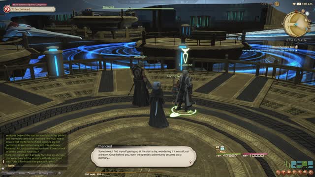 FFXIV Endwalker: Aftermath Dialogue