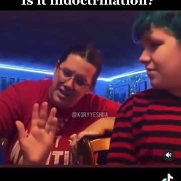 Is this Indoctrination? I call it child abuse