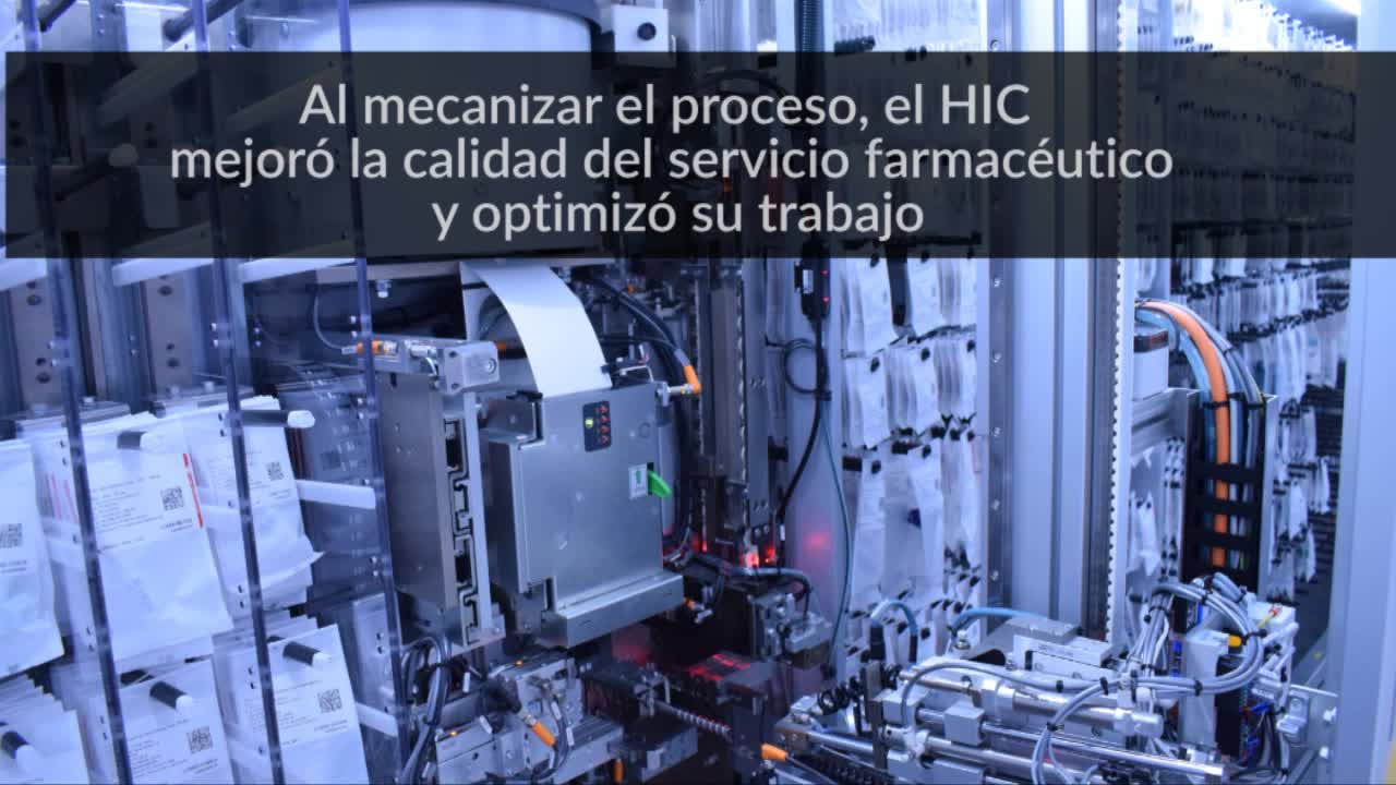 ‘Pegasus’ y ‘Calypso’, los robots farmacéuticos del HIC en Santander