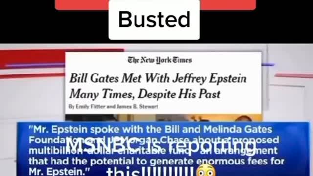 Bill Gates BUSTED!