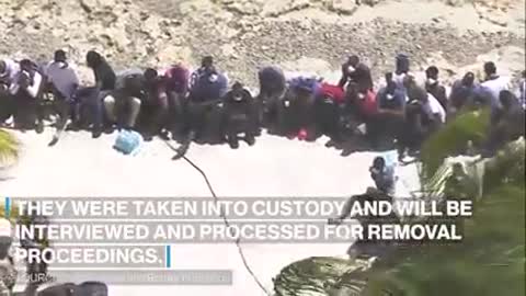 Over 100 Haitian migrants land in Florida Keys on 1 boat ||