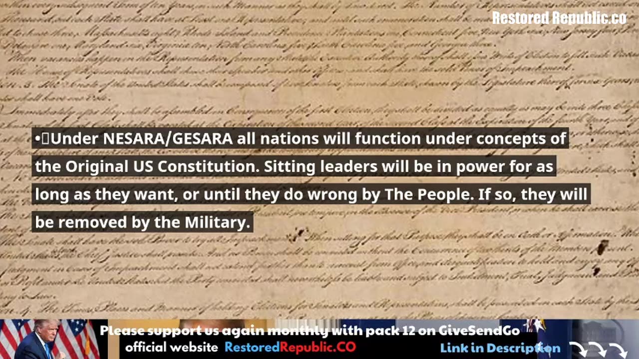 Restored Republic via a GCR Update as of May 22, 2023