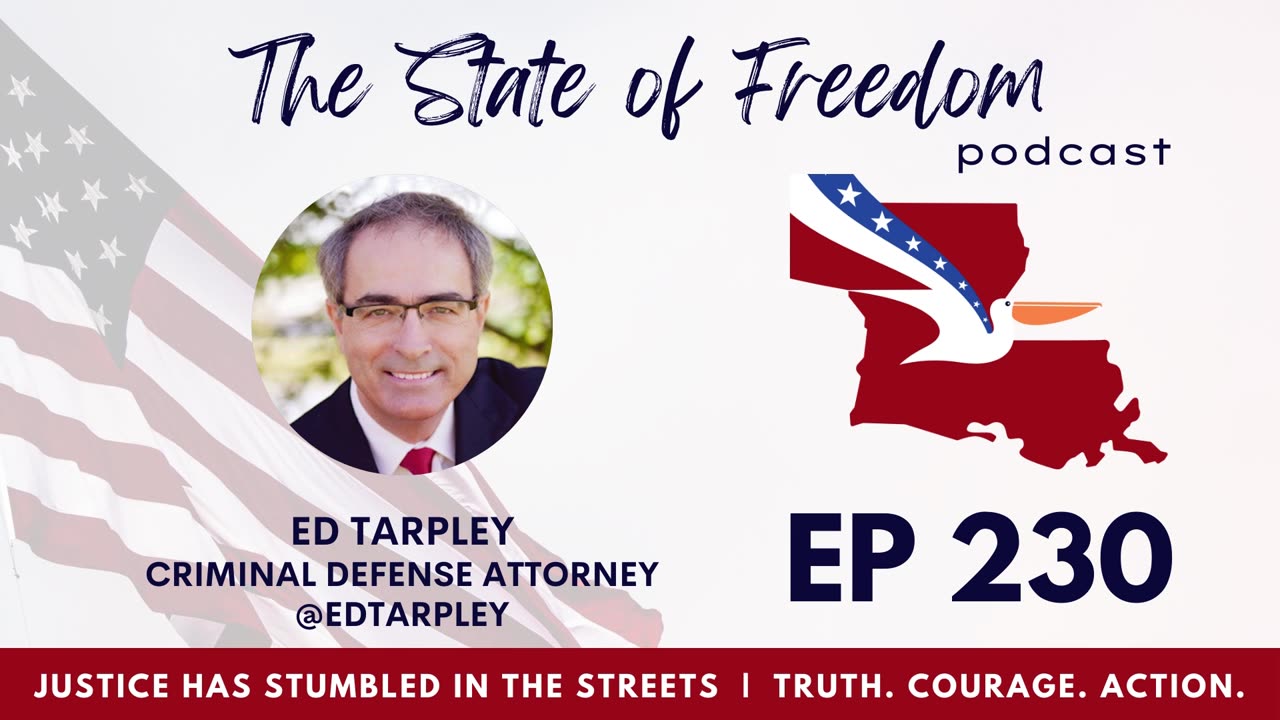 Re: #230 Justice Has Stumbled in the Streets w/ Ed Tarpley