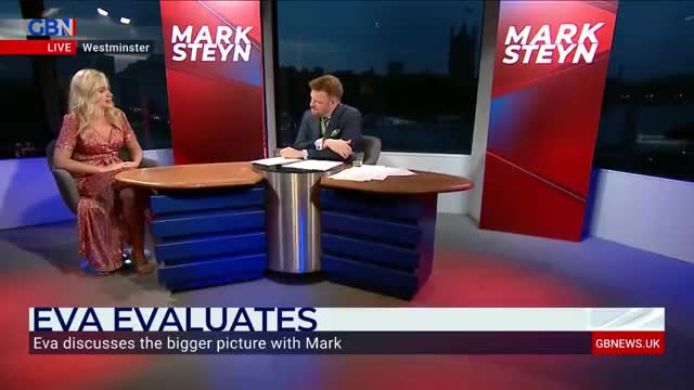 GB news Mark Steyn and Eva Vlaardingerbroek dropping truth bombs.