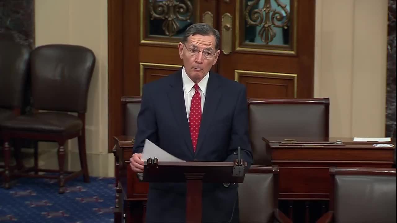 Sen. John Barrasso: "Two million illegal immigrants this 2021. It's not a challenge, it's a crisis.