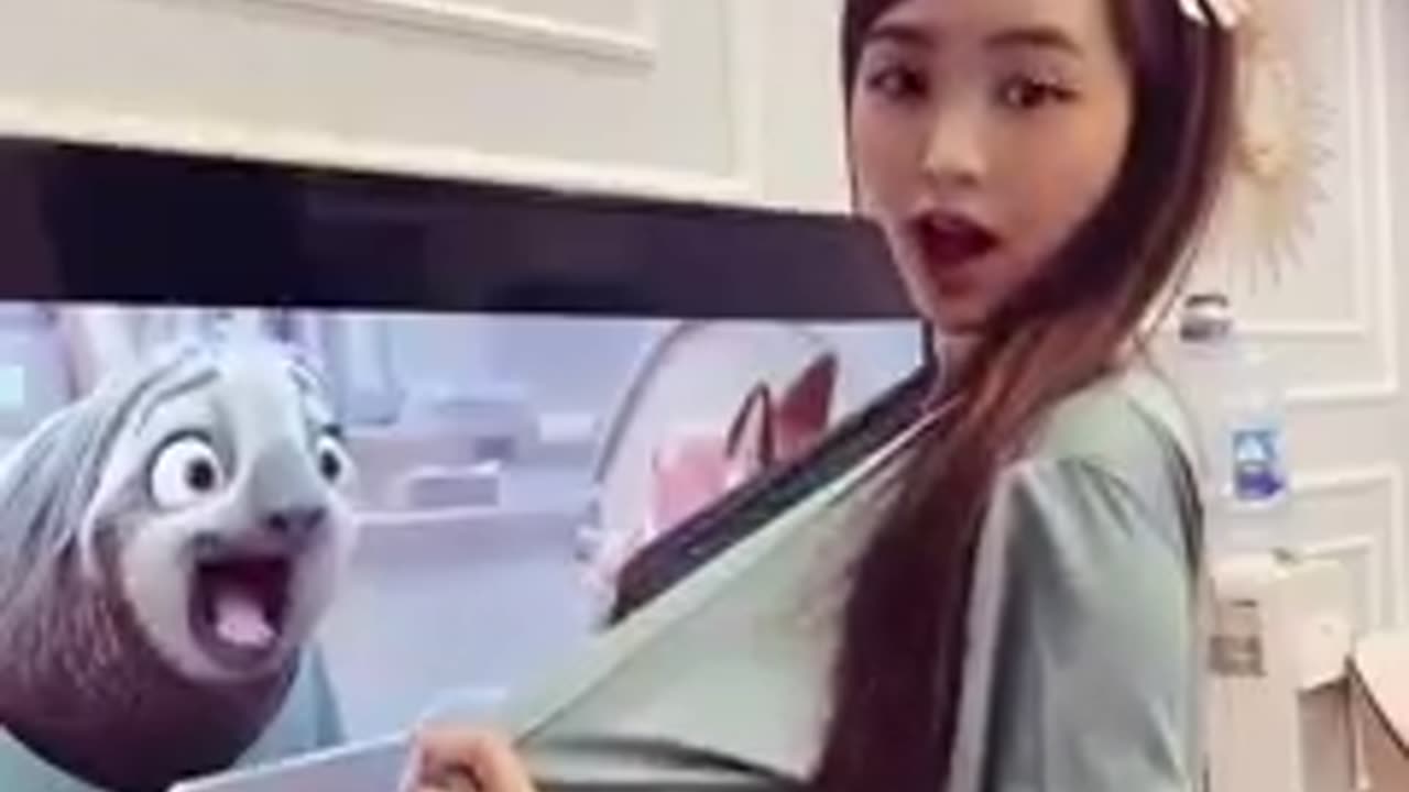 Cute blogger