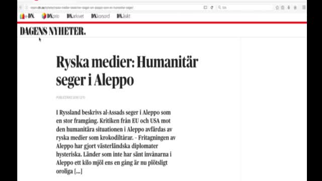 DN om Aleppo