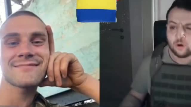 A parodist of Zelensky