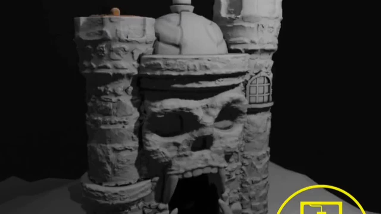 Castle Grayskull Dice Tower