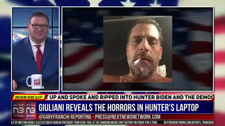 Giuliani Finally Reveals The Horrors He Saw On Hunter Biden's Laptop Involving ''Minors'