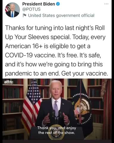 Bidan says, “Thank you and enjoy the rest of the show!”🎥🍿🍿