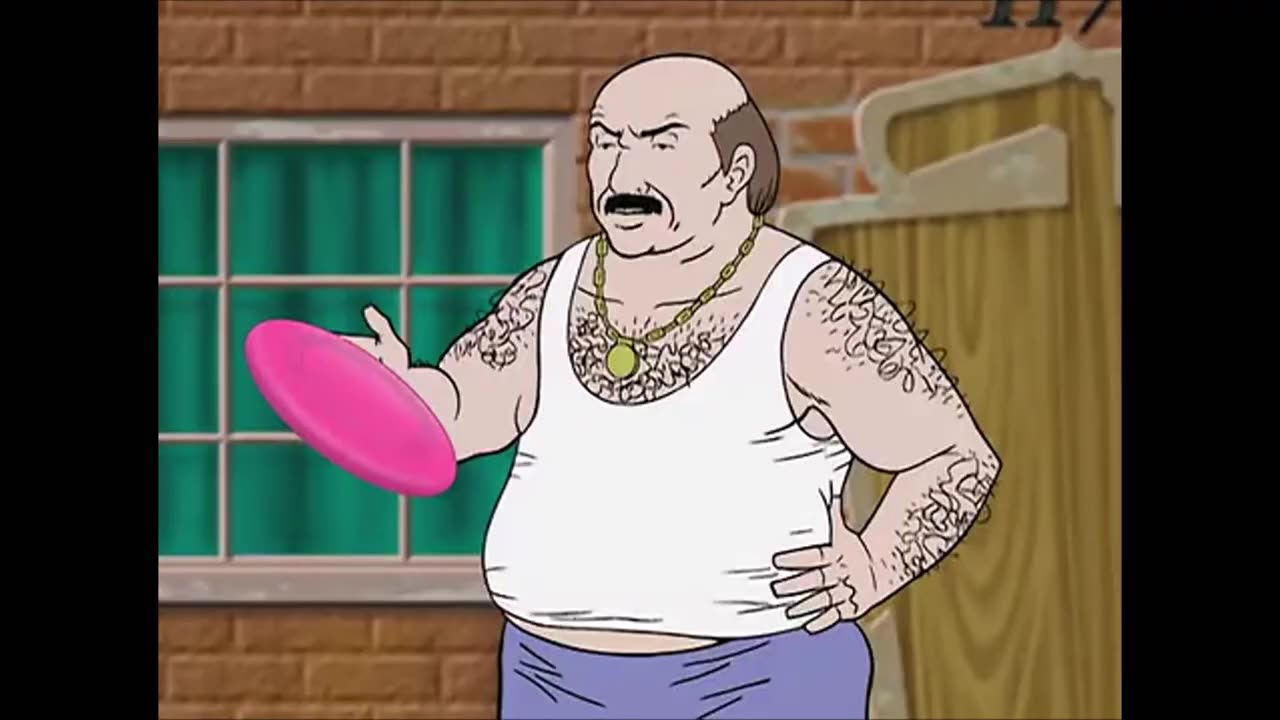 Meatwad Plays Frisbee with Carl Aqua Teen Hunger Force