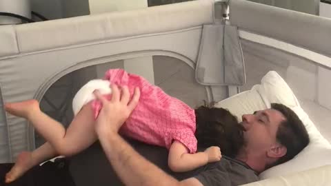 Going crazy with daddy