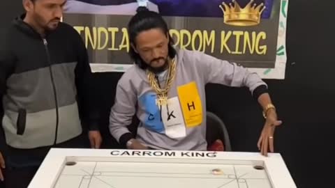 Indian carrom king