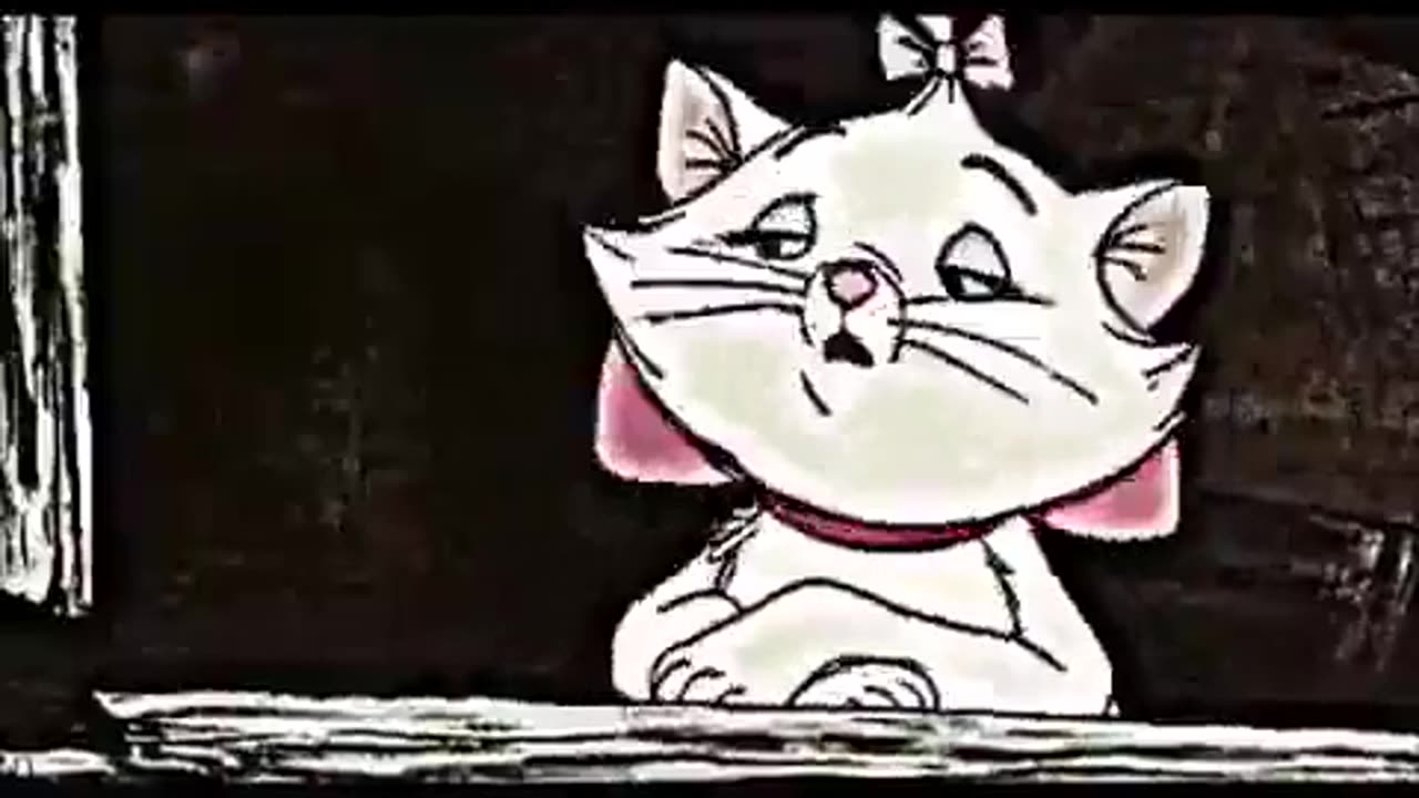 $ Movie Nights [ Pt. 1 ] Disney Aristocats - BOY THAT CAT IS BORED SHE NEED SOME Treble MUSIC!