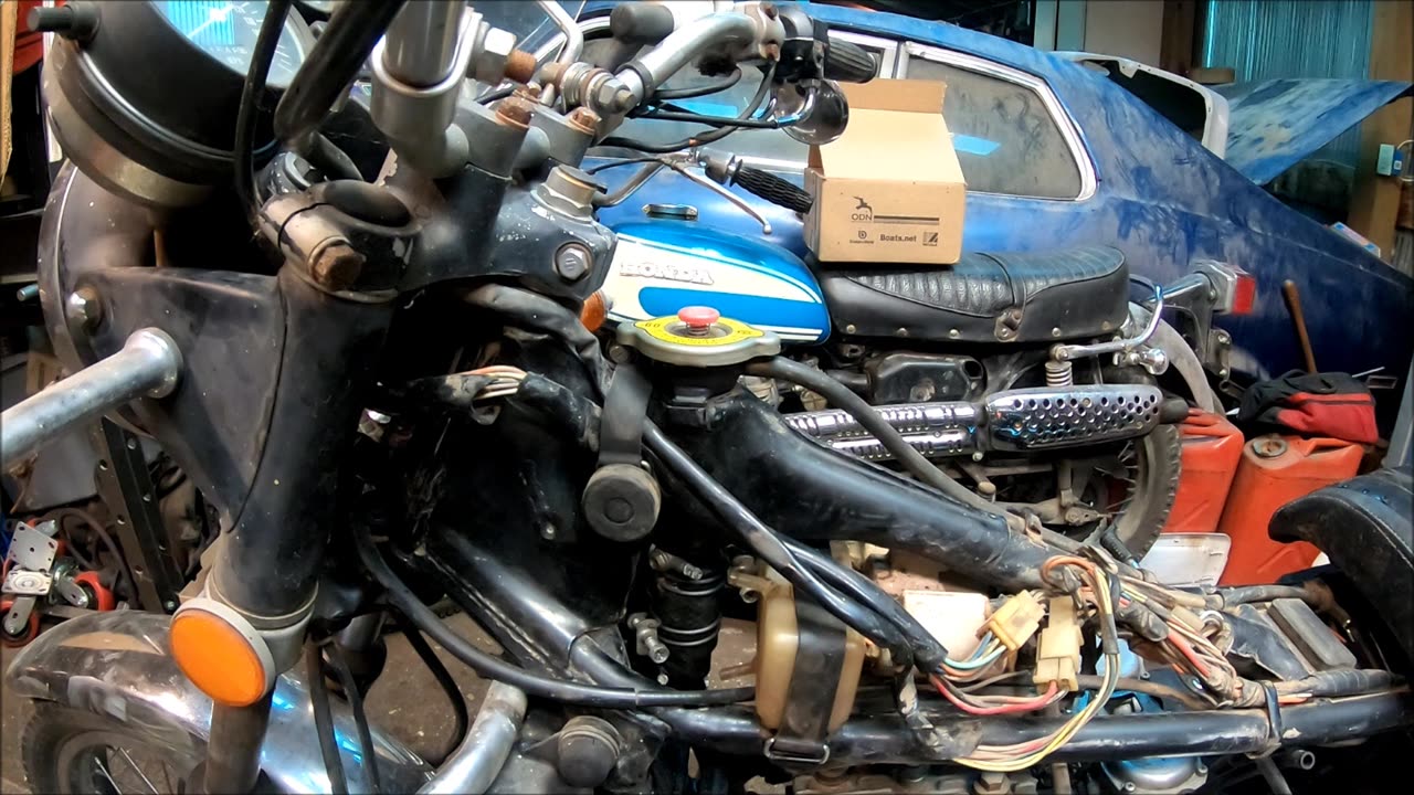 1976 GT750 more trouble