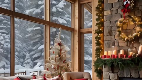 Relaxing Christmas Ambiance Study & Work for a Calm Workday