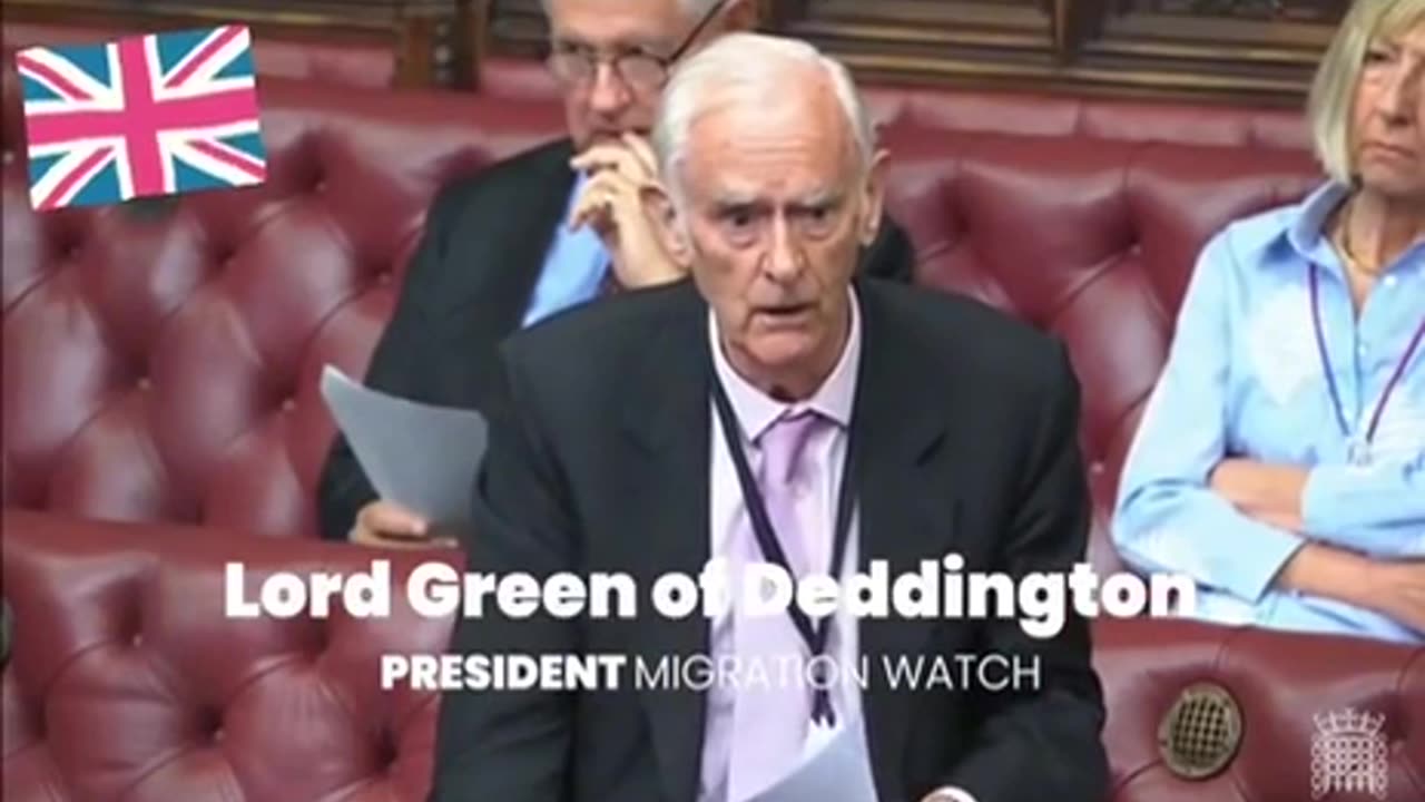 Lord Green Deddington speaks on mass immigration