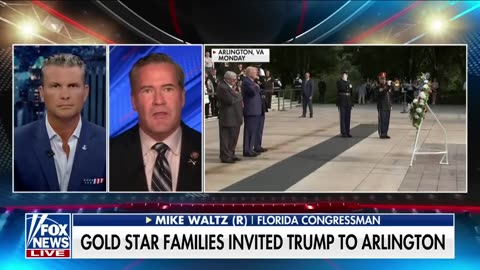 Gold Star families wanted Trump in Arlington: Rep. Mike Waltz